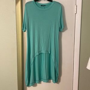 Soft cotton high low top sz L